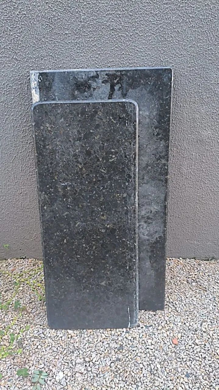 3 Pedras de mármore para balcão
