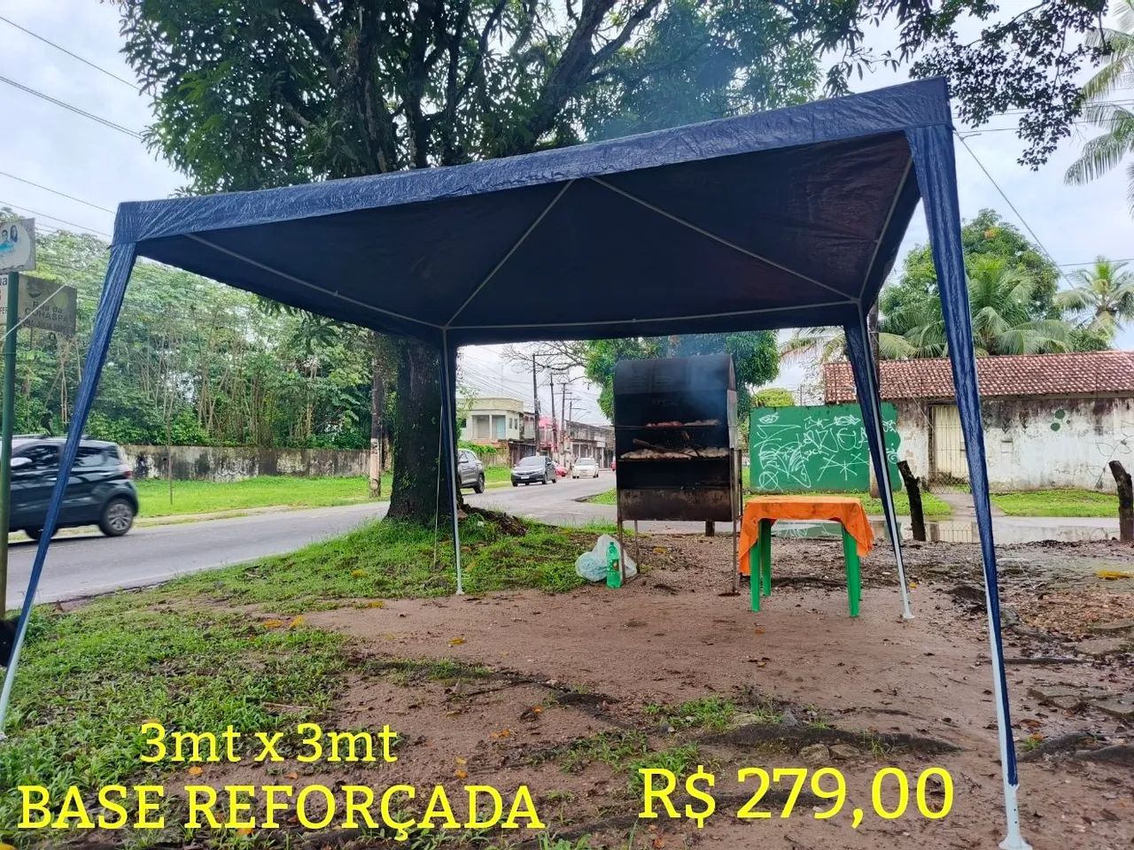 Tenda BASE REFORÇADA 3mt x 3mt  - Foto 2