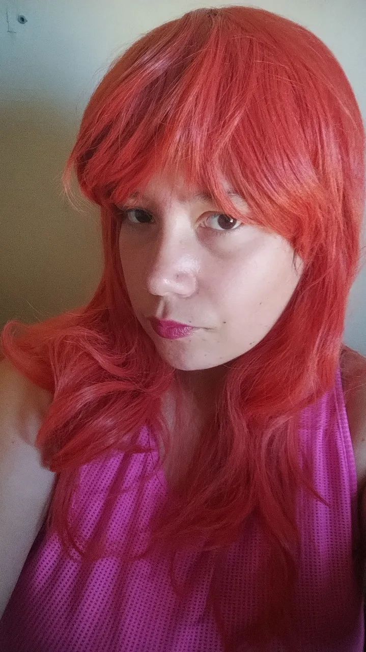 Peruca Salmão/Rosada  (leia antes de comprar)  - Foto 3