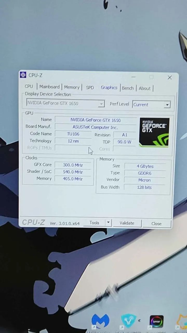 ASUS GTX GeForce 1650 4GB  - Foto 3