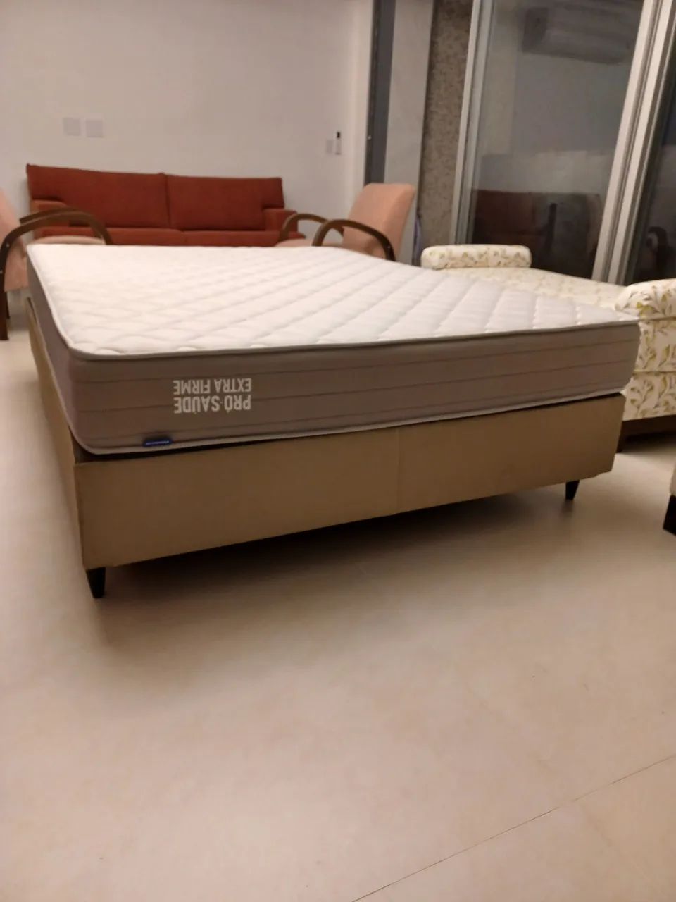 Cama box de casal com colchão ORTOBOM - Foto 3