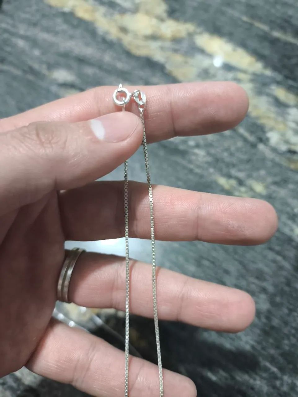 Cordão de prata - Foto 3
