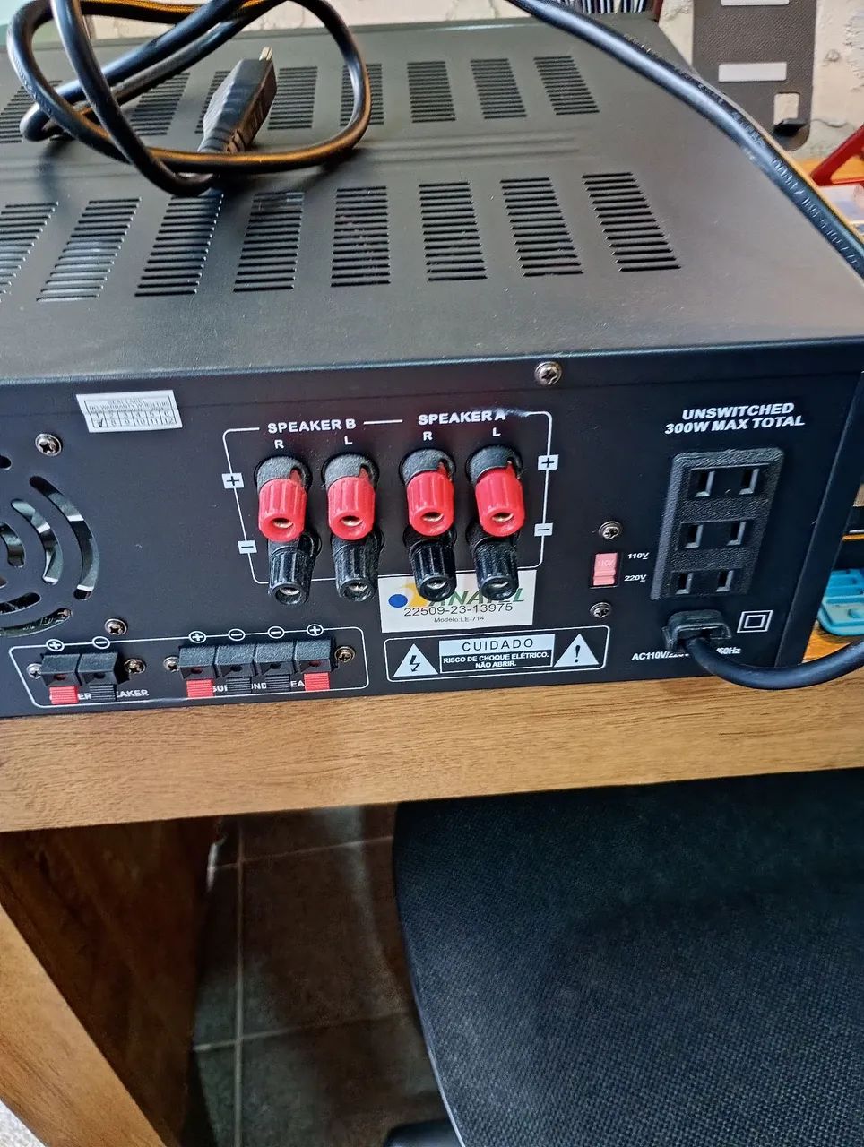 Amplificador Lelong 180 watts real - Foto 3