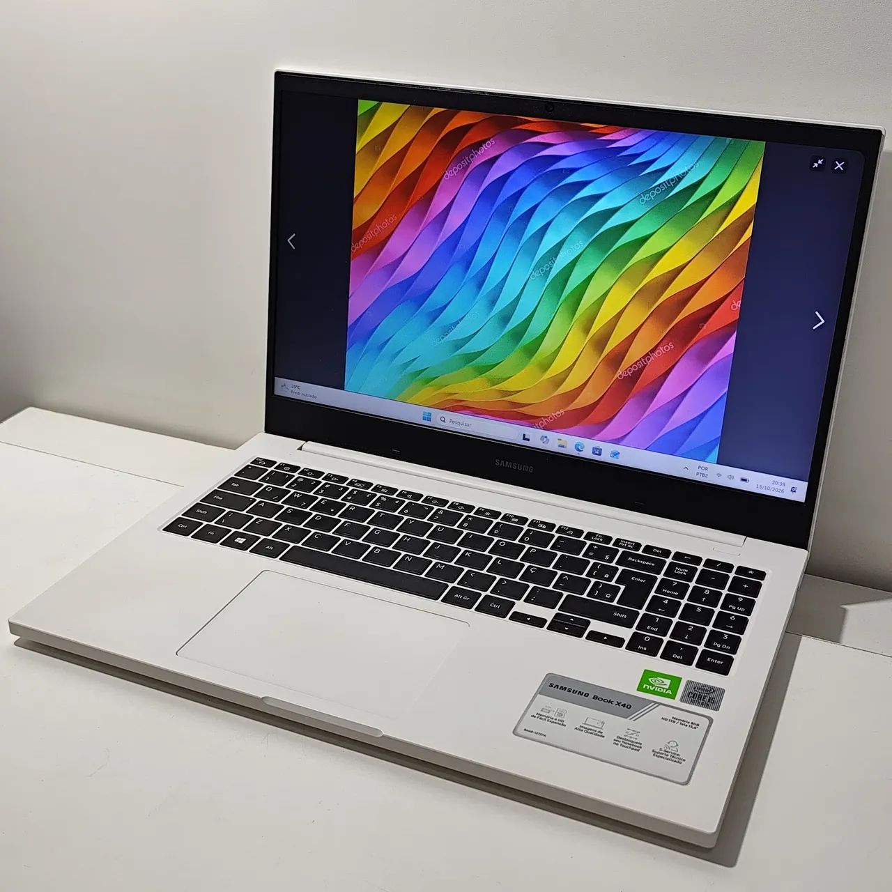 Notebook Samsung - Intel Core i5 de 10a Geração - NVIDIA GeFORCE - SSD - Foto 2