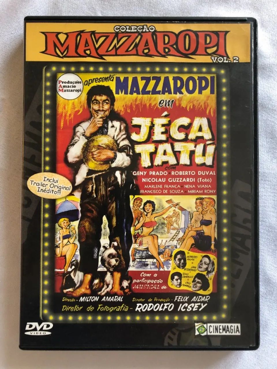 Dvd Filme Jéca Tatu - Mazzaropi