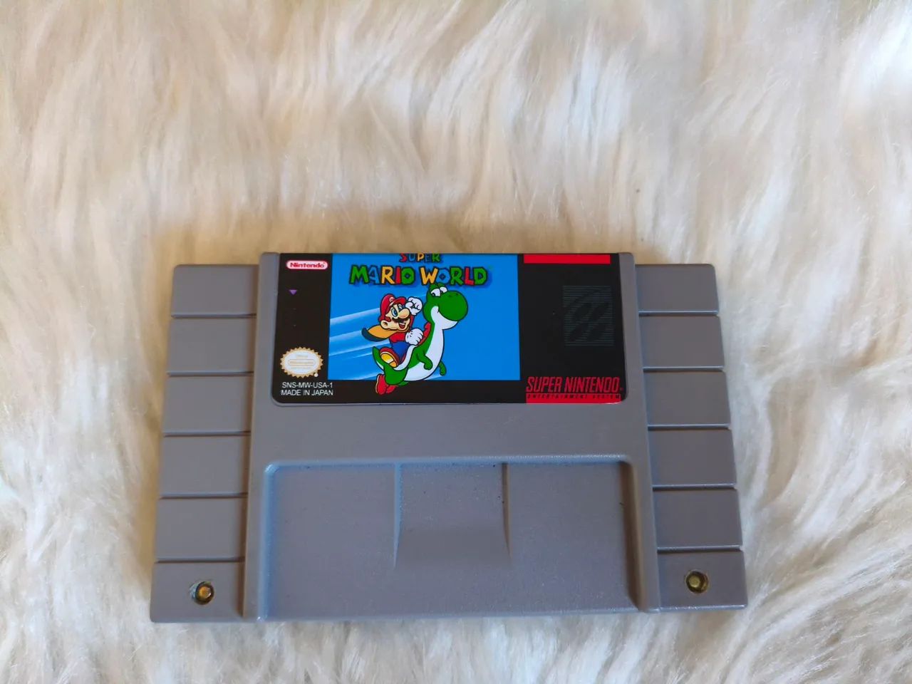 Super Mario world original super Nintendo 