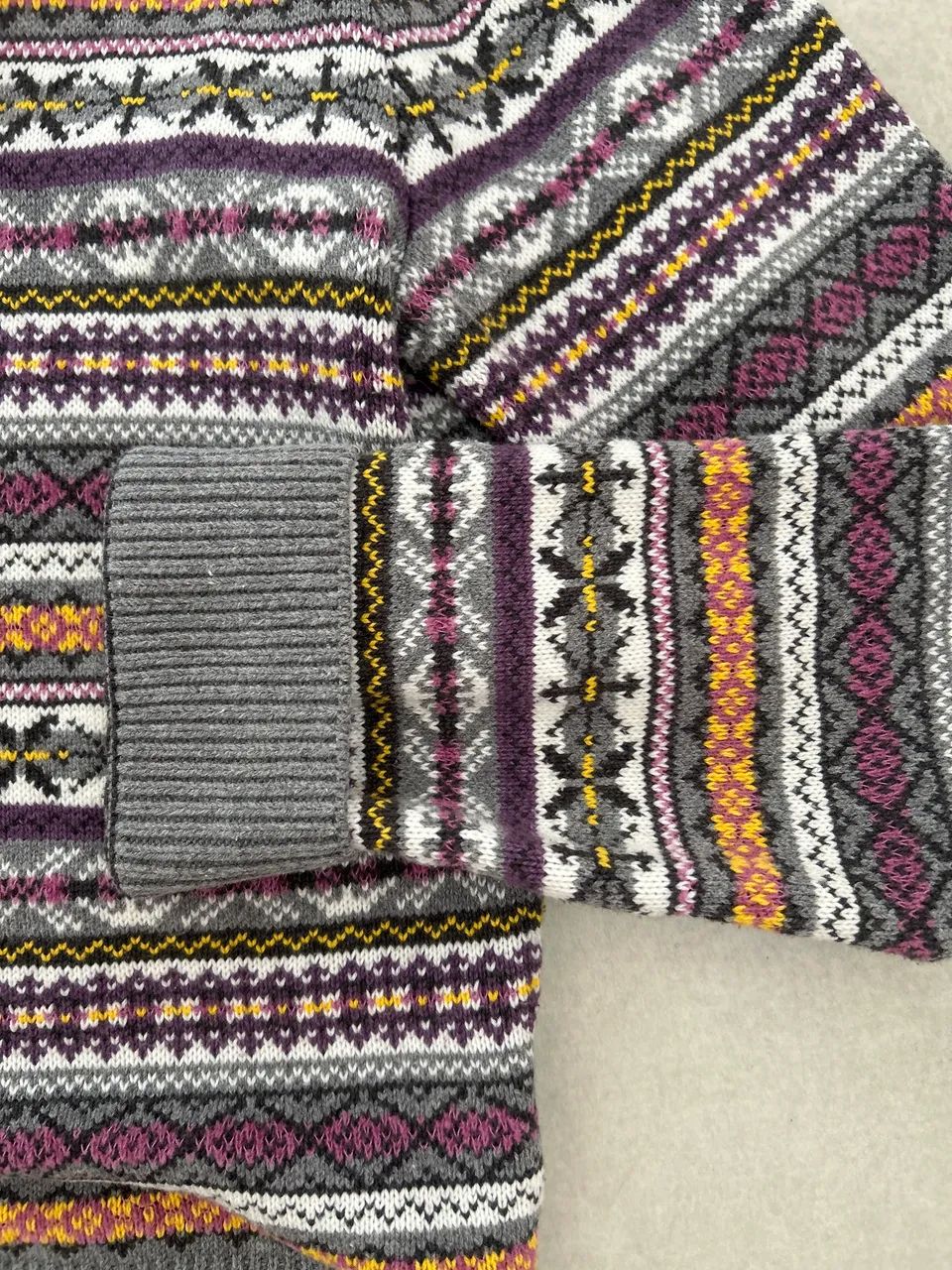 Roupa de frio Jaqueta estampada com ziper - Foto 3