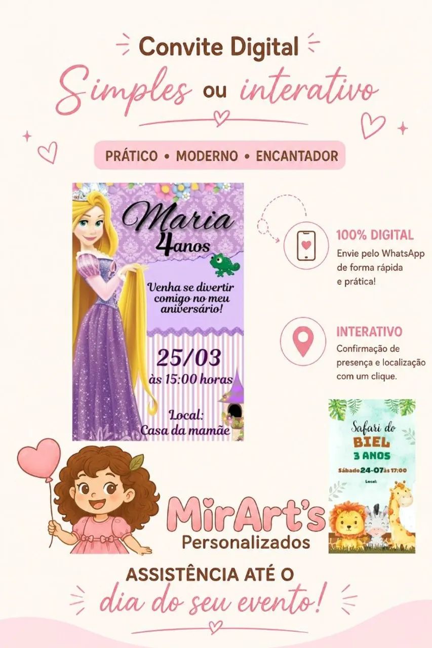 Convite de Aniversário  - Foto 5