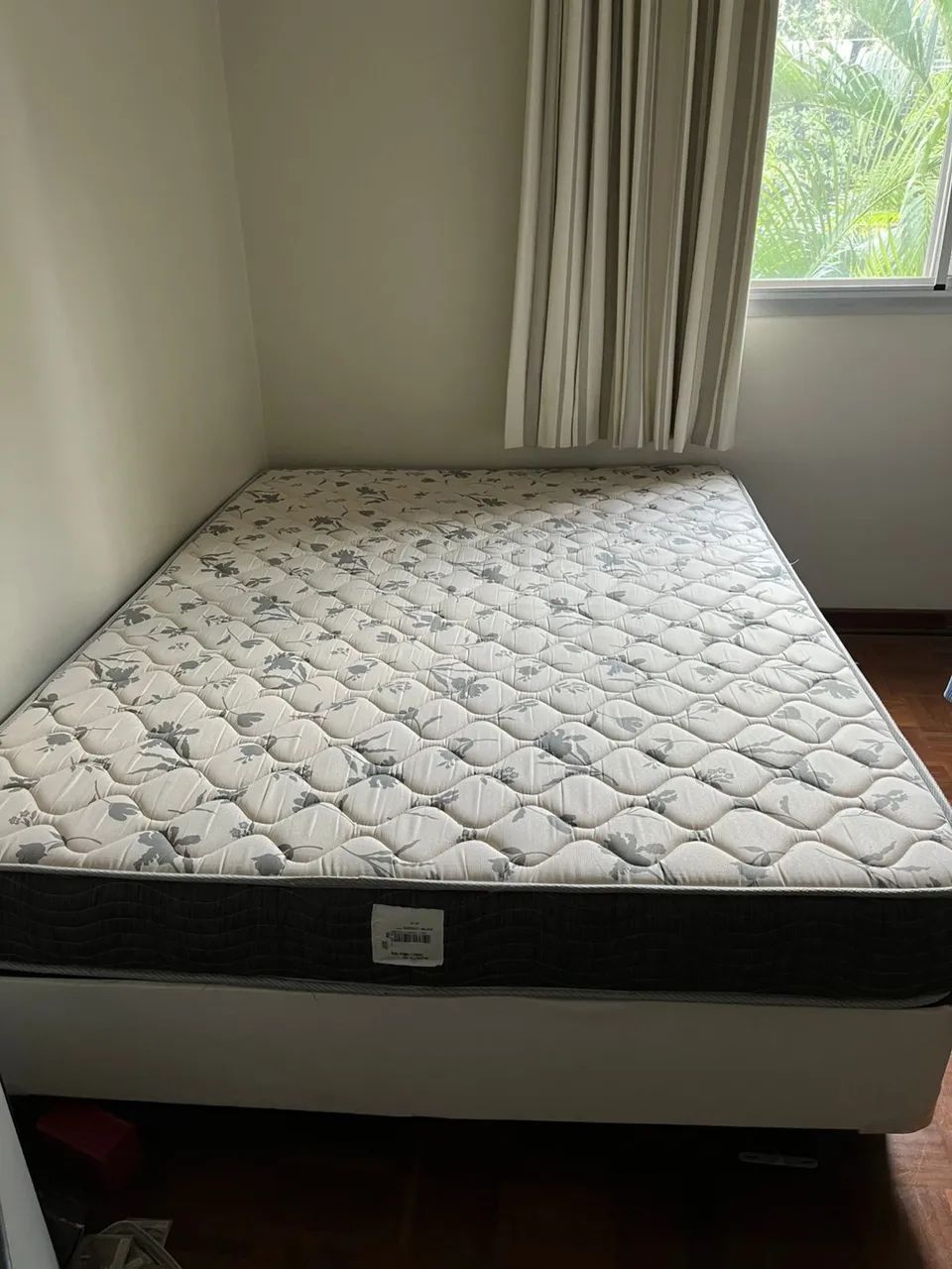 Cama casal box + Colchão Ortobom - Foto 4