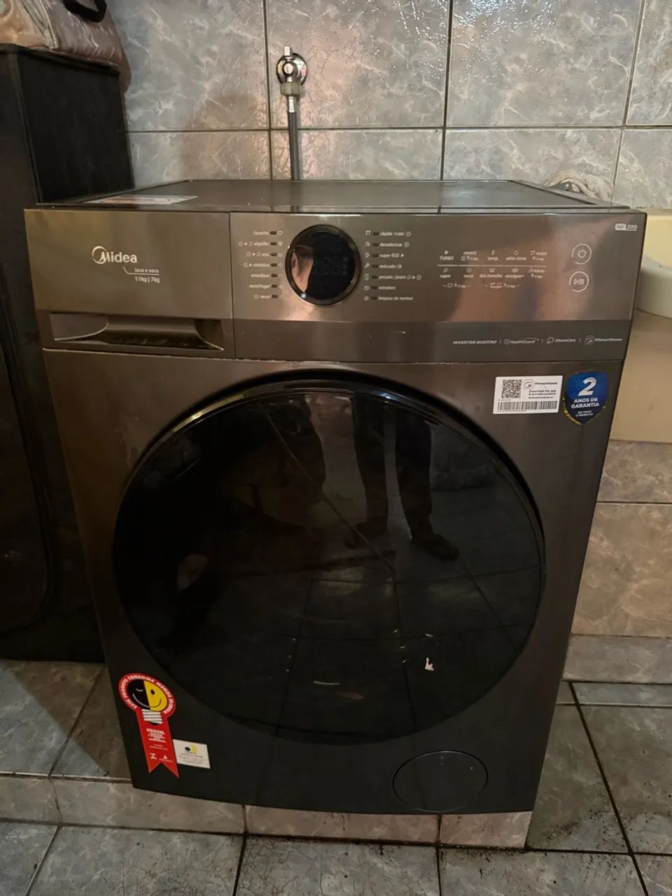Máquina Midea Lava e Seca 11kg MF200 COM DEFEITO