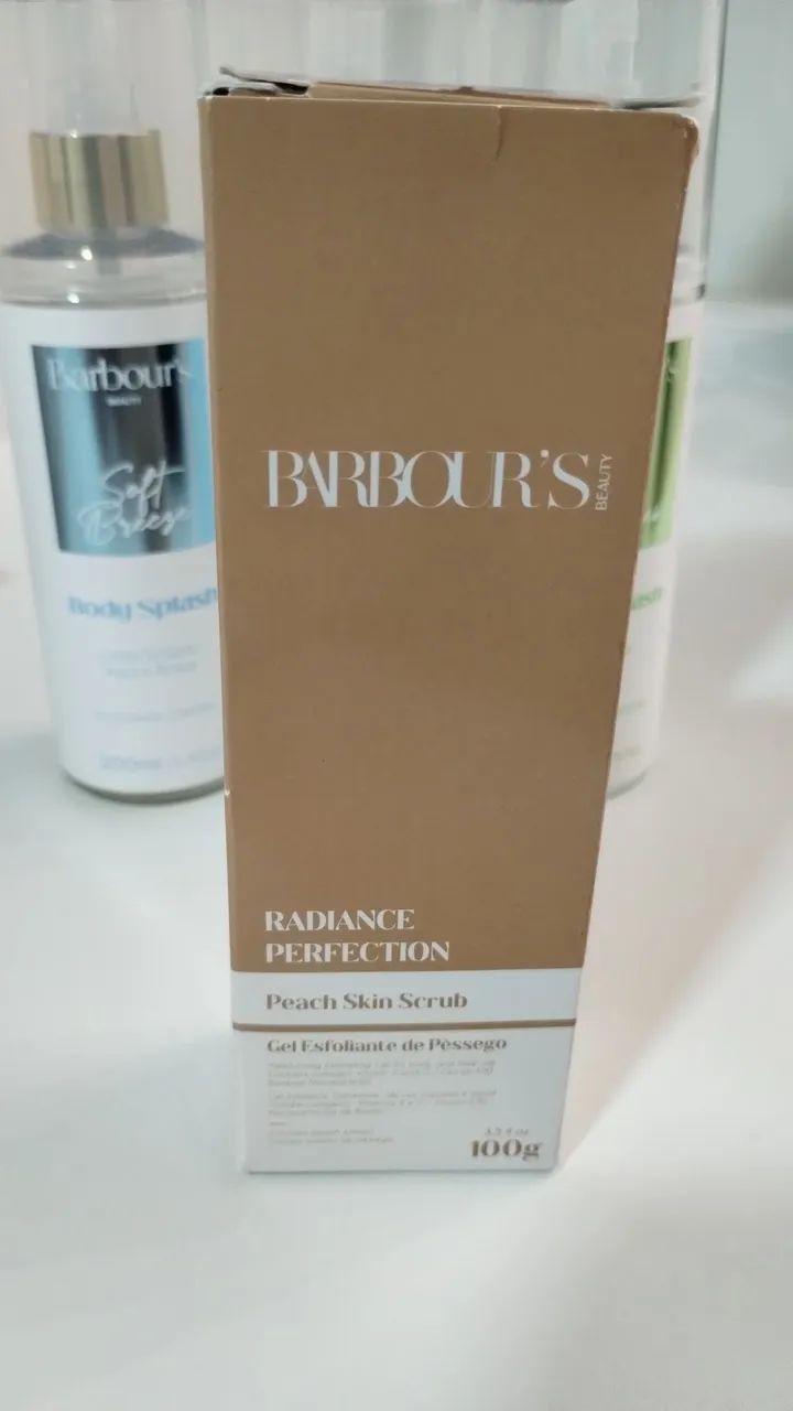 Kit Body Splash Barbour's e esfoliante para o rosto  - Foto 3