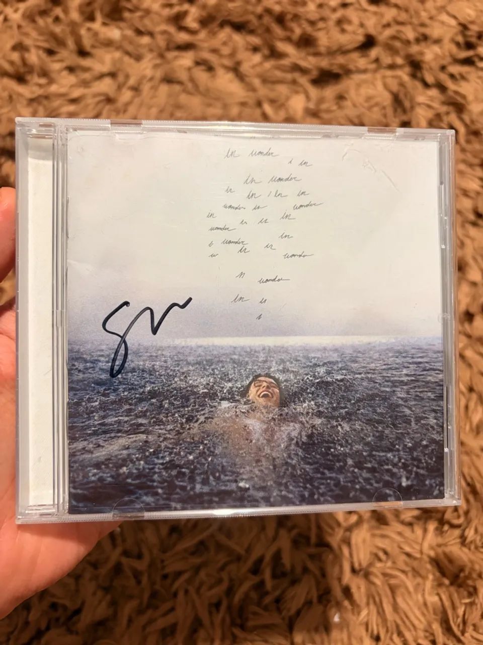 Shawn Mendes Wonder Autografado Signed CD