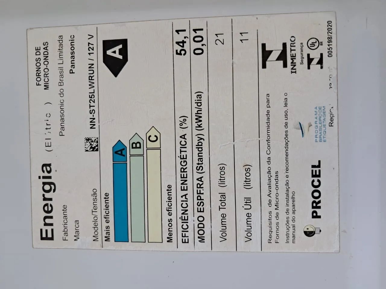 Microondas Panasonic 21L  - Foto 3