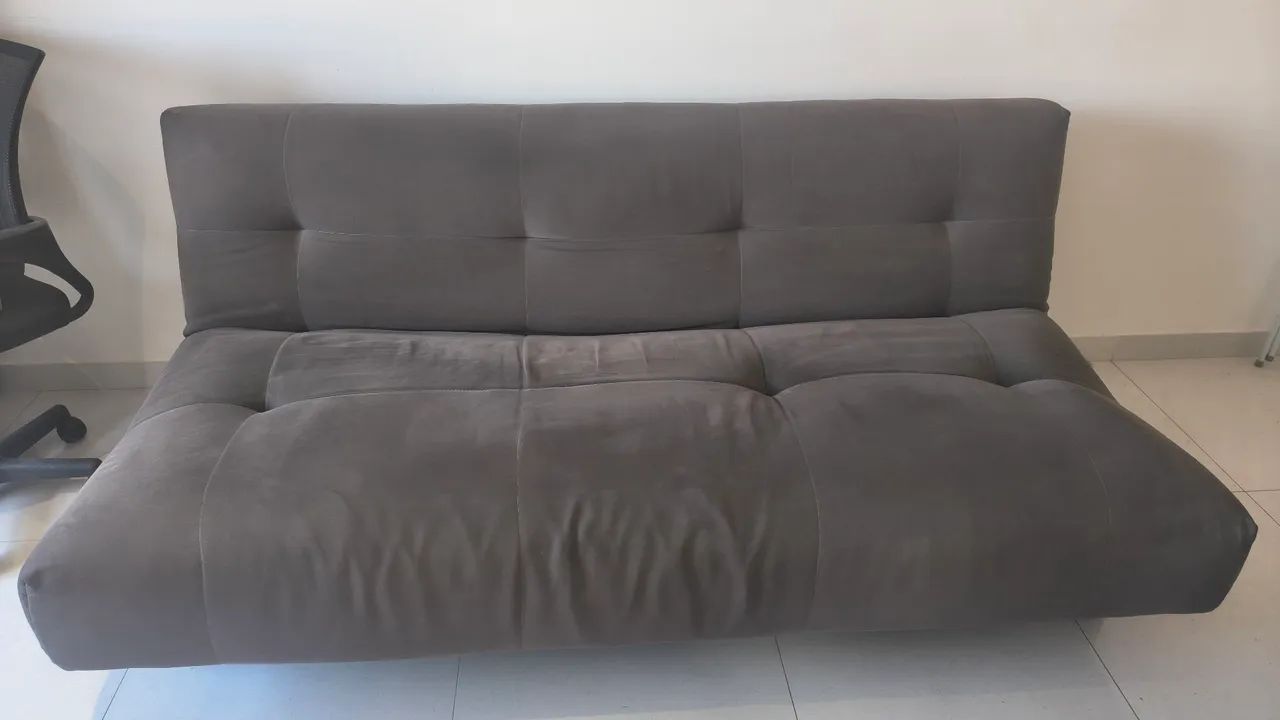 Sofá Cama 3 lugares Sleeper Konkret TOK&STOK - Foto 5