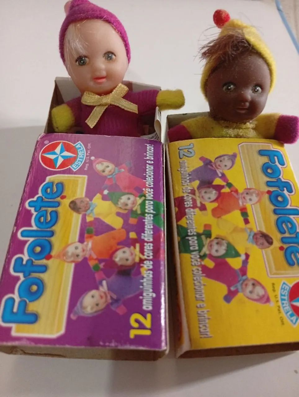 Bonecas fofolete estrela original.