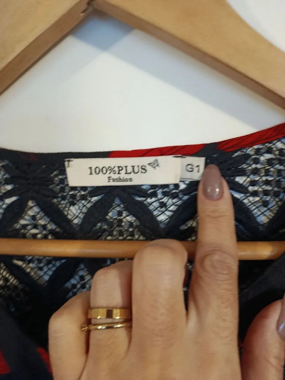 Vestido estampado plus size G1 - Foto 3
