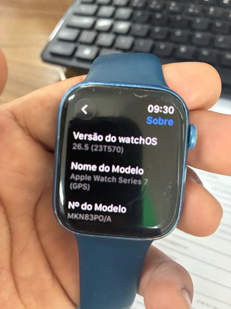Apple Watch Series 7 azul  - Foto 5