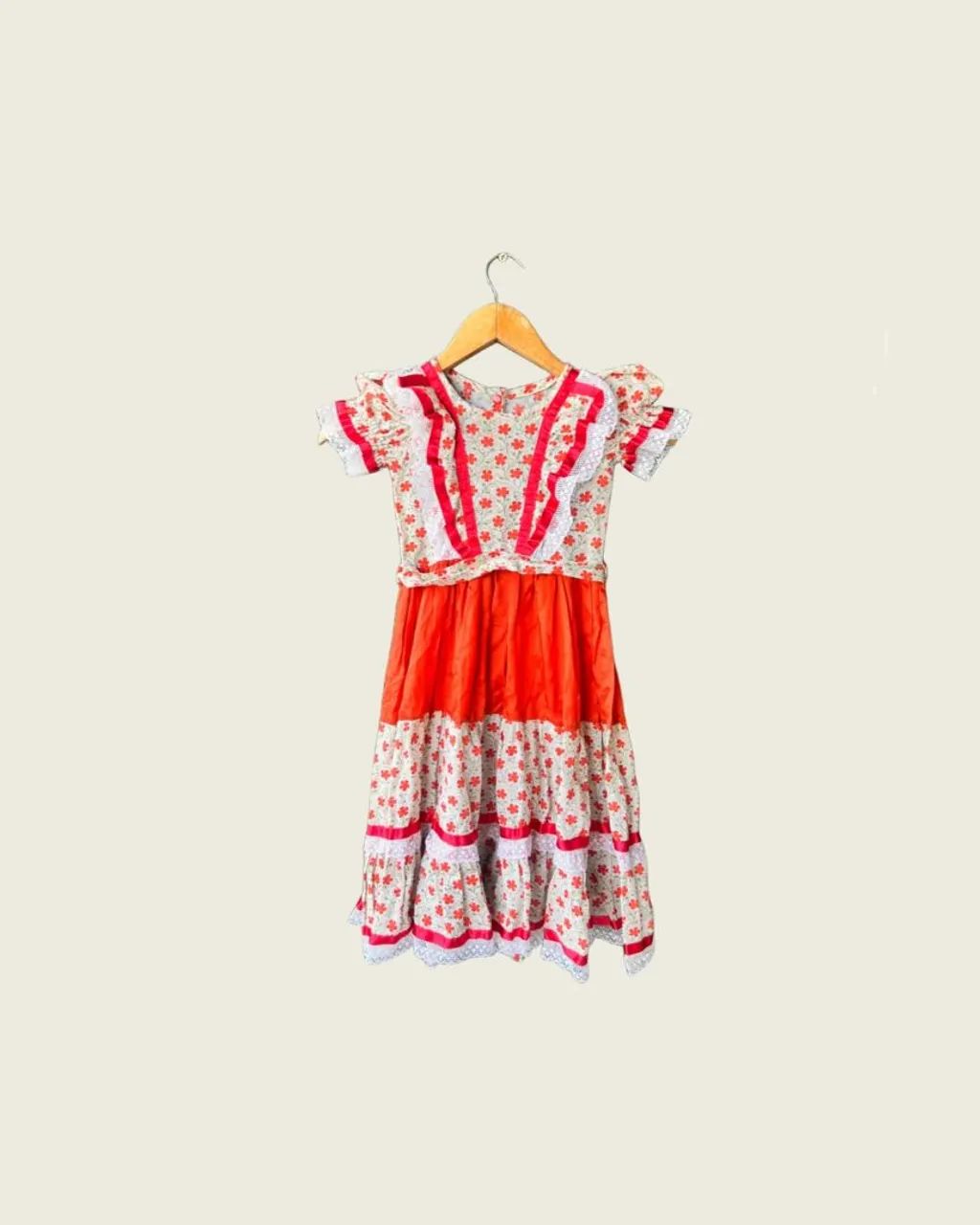Vestido junino infantil 