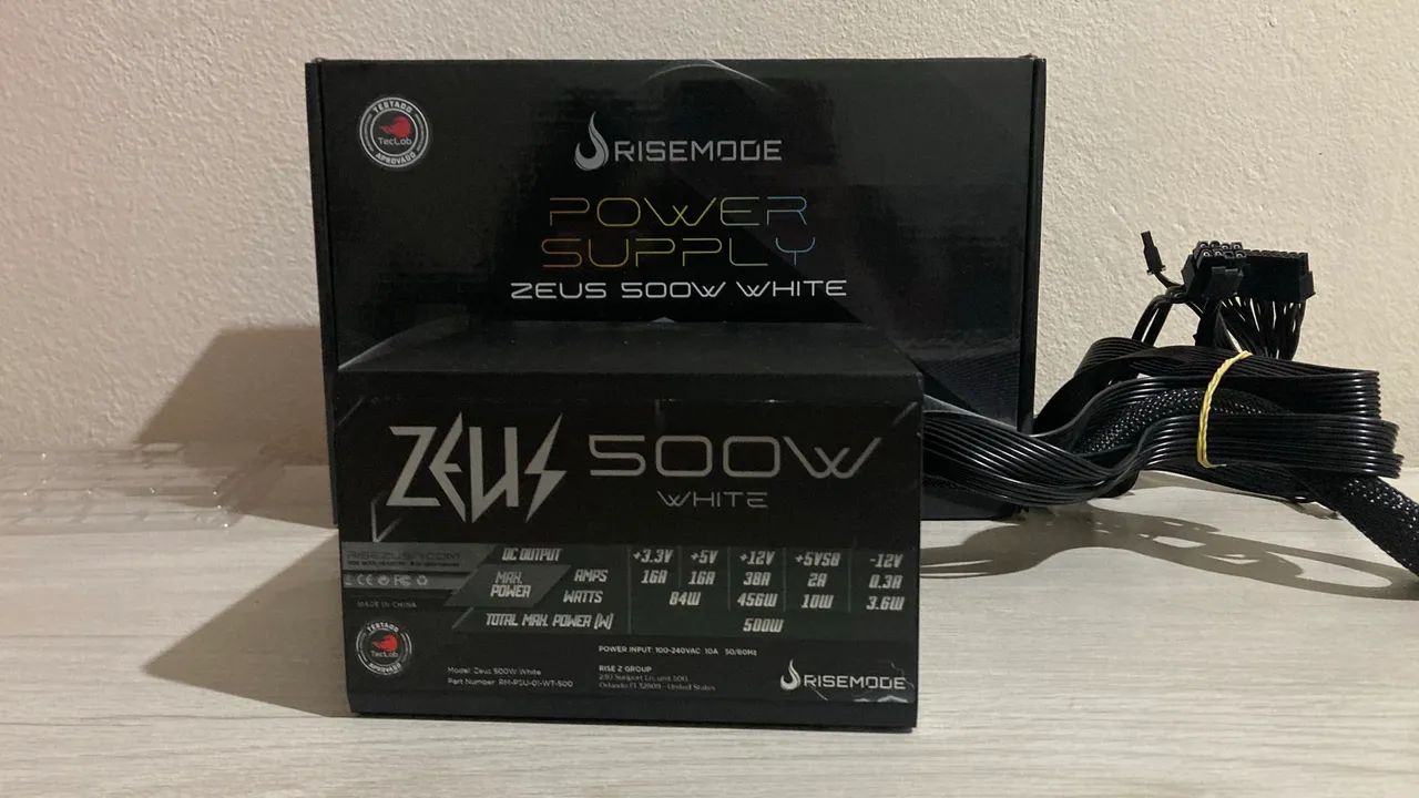 Fonte 500W Risemode  - Foto 4