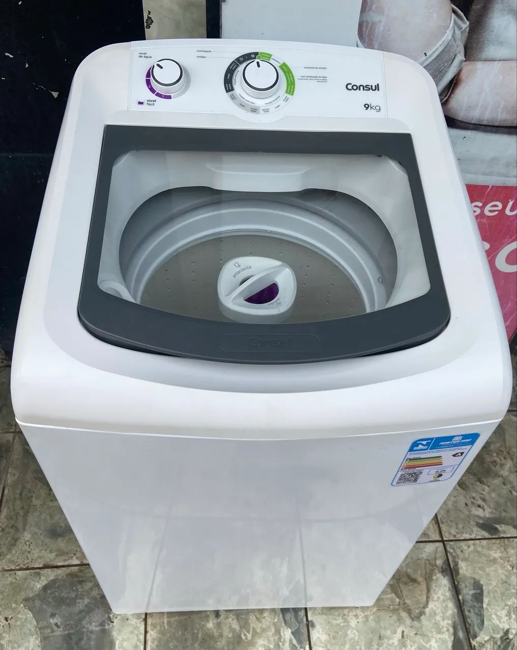 Máquina de lavar Cônsul 9kg Funcionando perfeitamente! - Foto 2