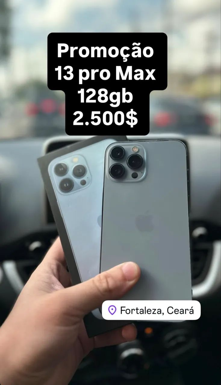 iPhone 13 Pro Max cinza 