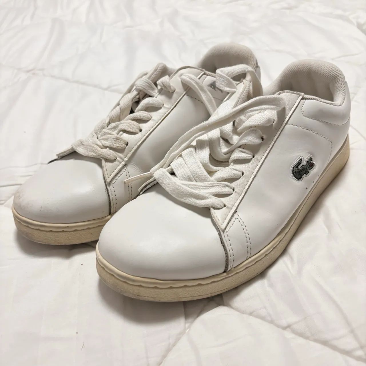 Tênis lacoste branco clássico 35