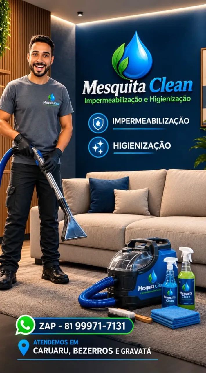Higienização/ impermeabilização 