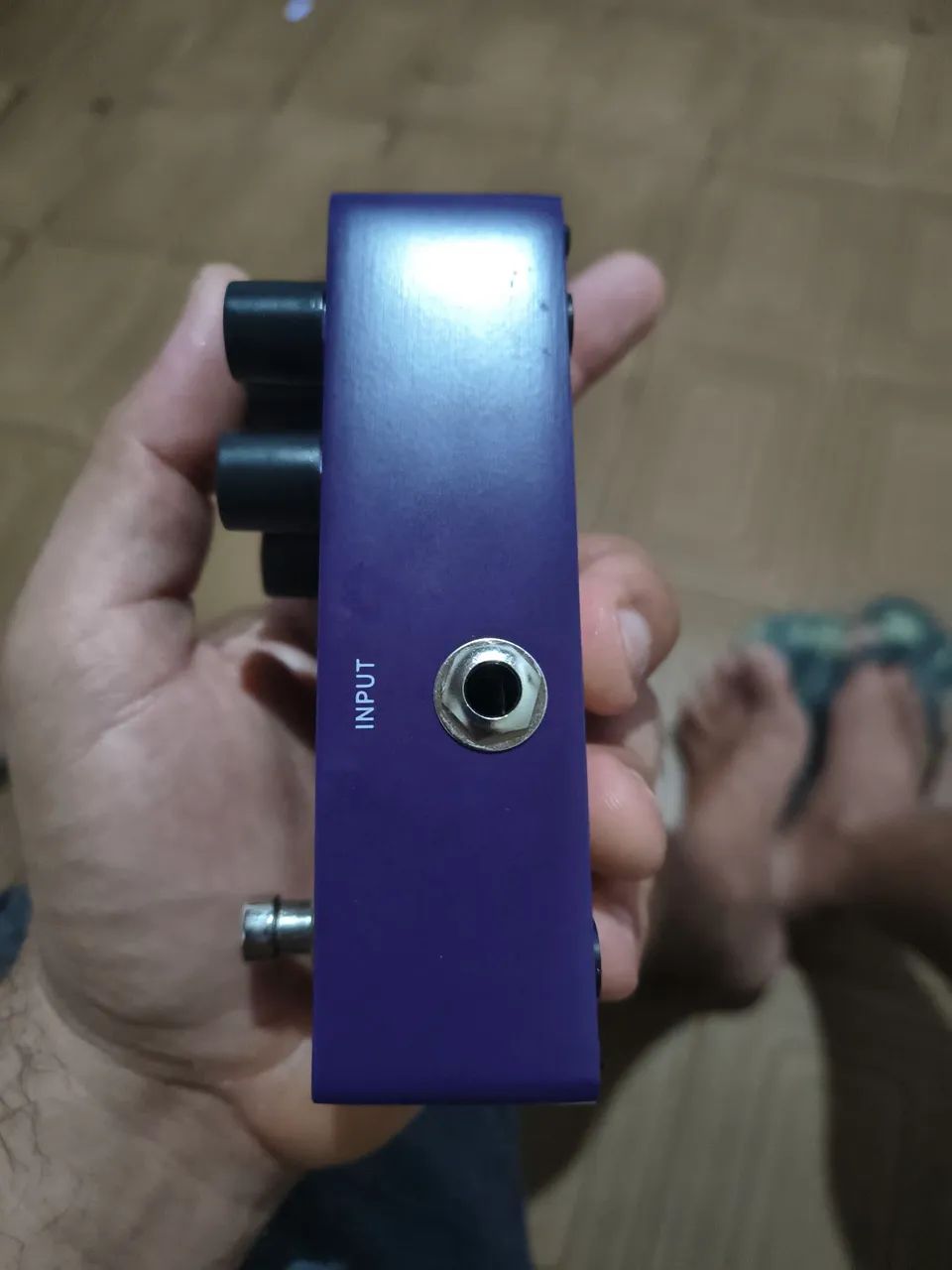 Pedal preamp com vários efeitos e overdriver pra um som forte e imcorpado muito pouco usad - Foto 5