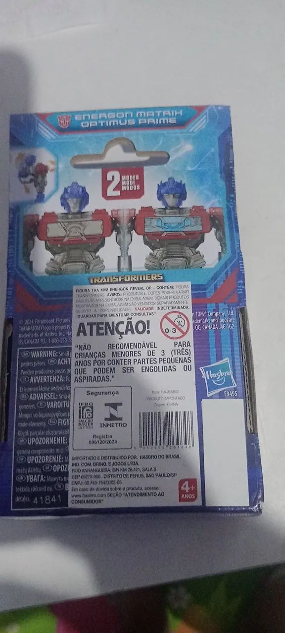 Figura de ação do Optimus Prime Transformers  - Foto 2