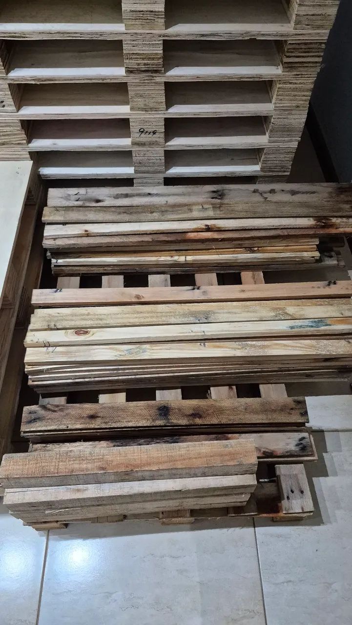 Ripas de pallets diversas medidas, madeira eucalipto, entregamos.  - Foto 4