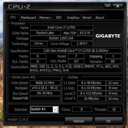 ki i7 11700 - Foto 3