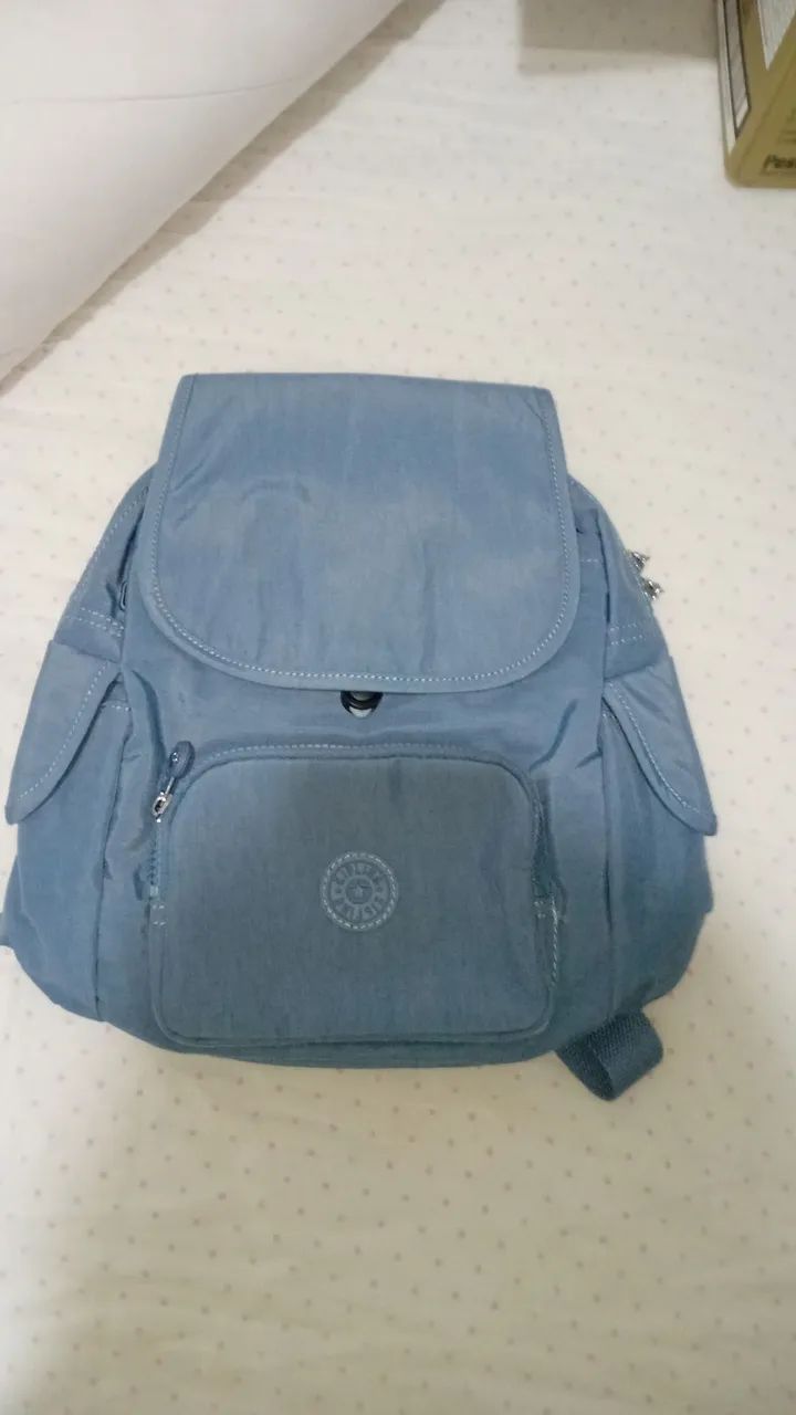 Mochila pequena das costas da kipling  original 