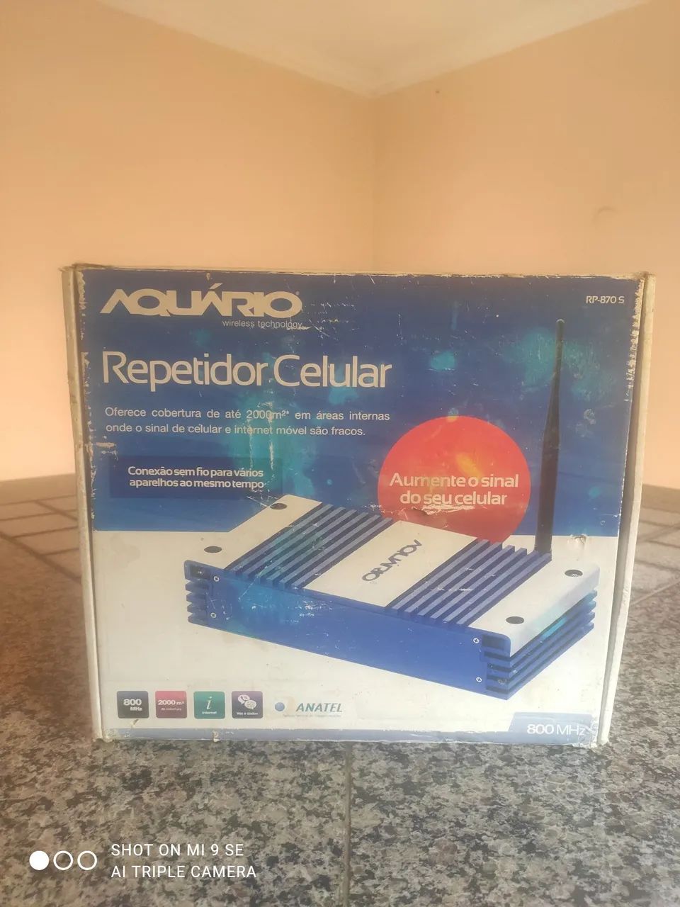 Repetidor Celular Aquário RP-870 S