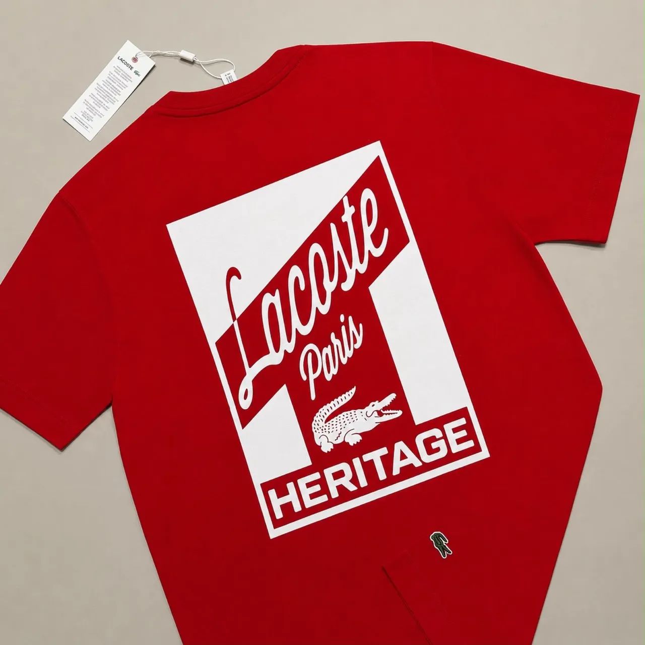 Camiseta Lacoste heritage  - Foto 2