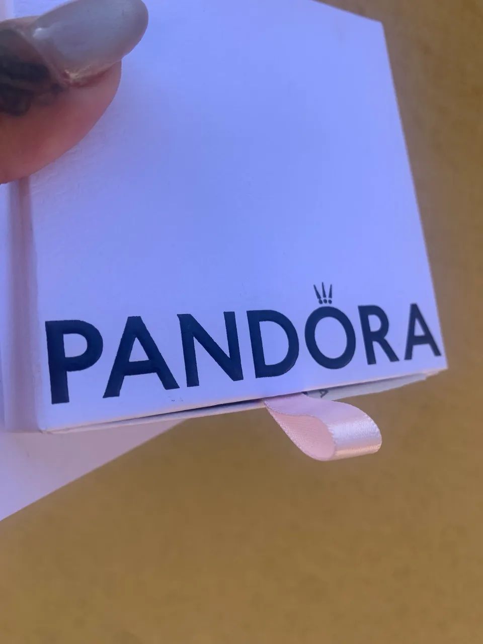Colar Pandora Corrente de Prata e Pingente Círculo Cravejado - Foto 4