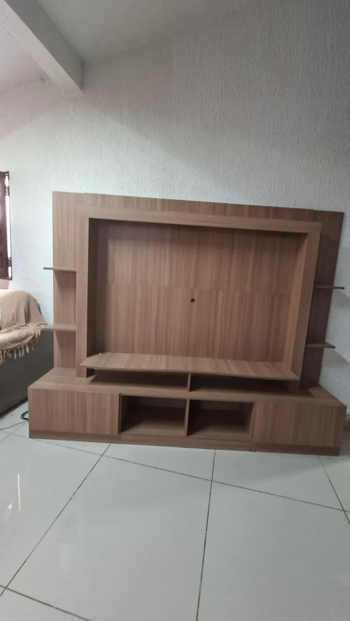 Rack/estante novíssimo p/ TV até 70"