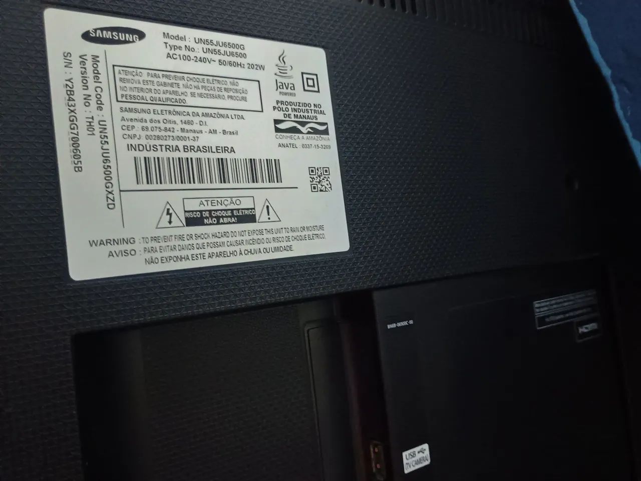 Vendo TV Samsung smart 55 polegadas  - Foto 4