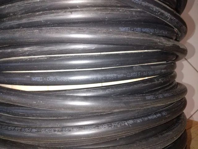 40m CABO FLEXÍVEL COBRE 95mm - 1 KVA - PARA RETIRAR - NÃO ENTREGO - Foto 3