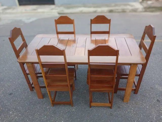 Mesa de jantar 6 cadeiras - Foto 2