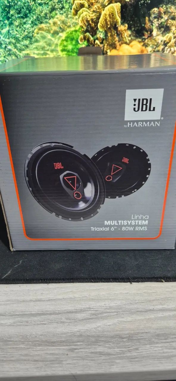 Par Alto Falante 6 Polegadas Jbl 80w Rms Multisystem Original Triaxial 6trms80 4 Ohms