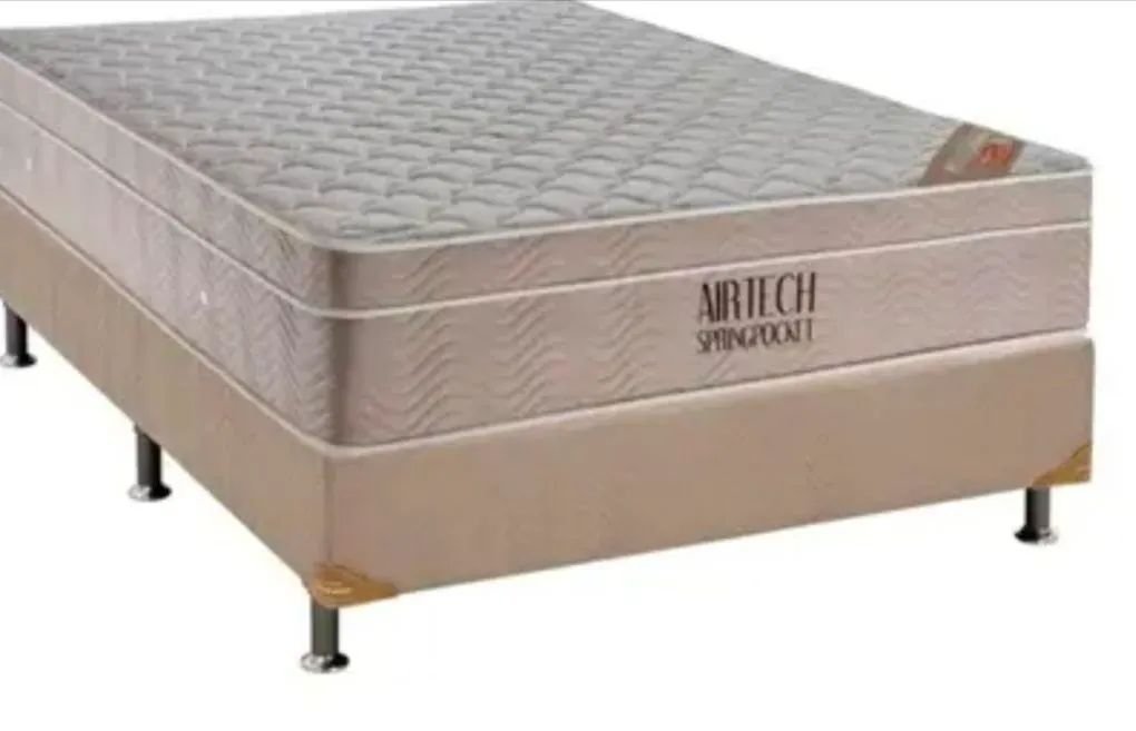 Oportunidade única cama com base ortobom spring pocket  - Foto 2