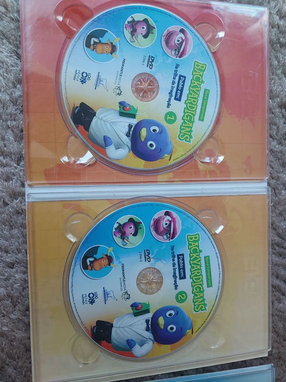 2 DVDs duplos backyardigans - Foto 2