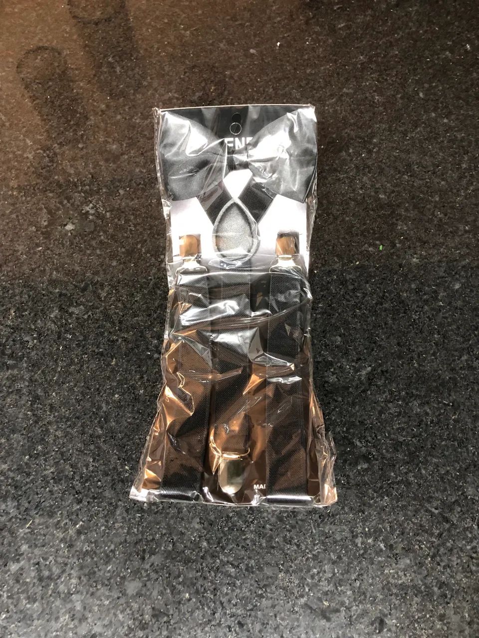 Kit de cartola gravata borboleta e suspensório para festas - Foto 4