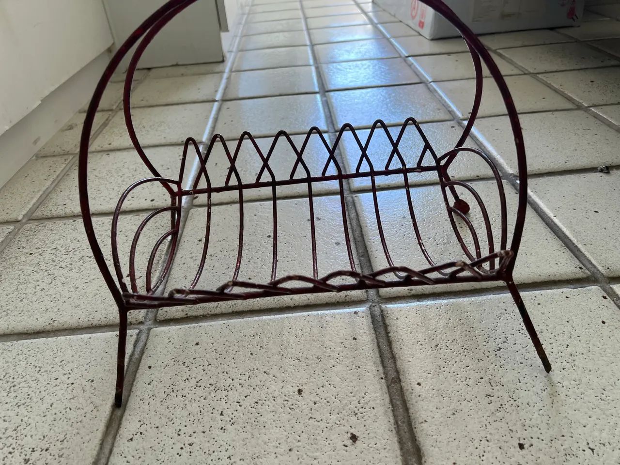 Cesta de ferro antiguidade  - Foto 2