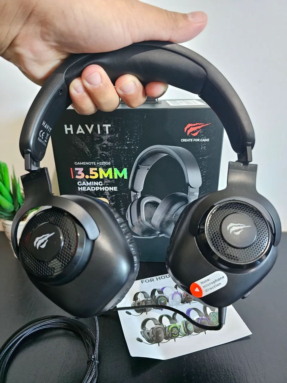 Fone Headset Gamer Havit - Foto 3