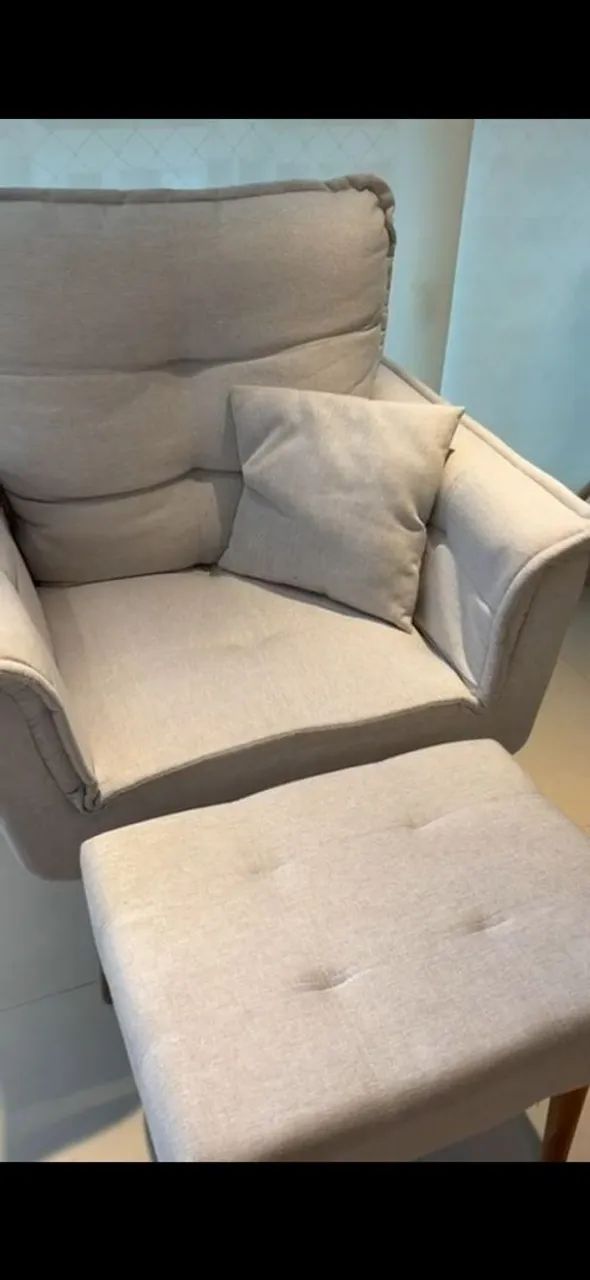 Nursing Chair with Footstool419420974550896641