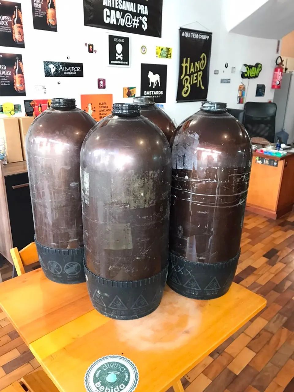 CASCO BARRIL PET 30L - USADO - SEM ALÇA E BOCAL - Foto 3