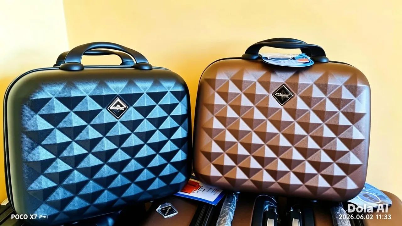 Frasqueira de Viagem Necessaire ABS Rígido <br> - Foto 2