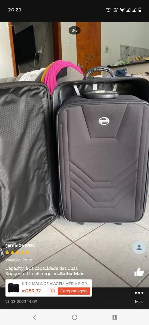 Mala de Viagem  - Foto 2