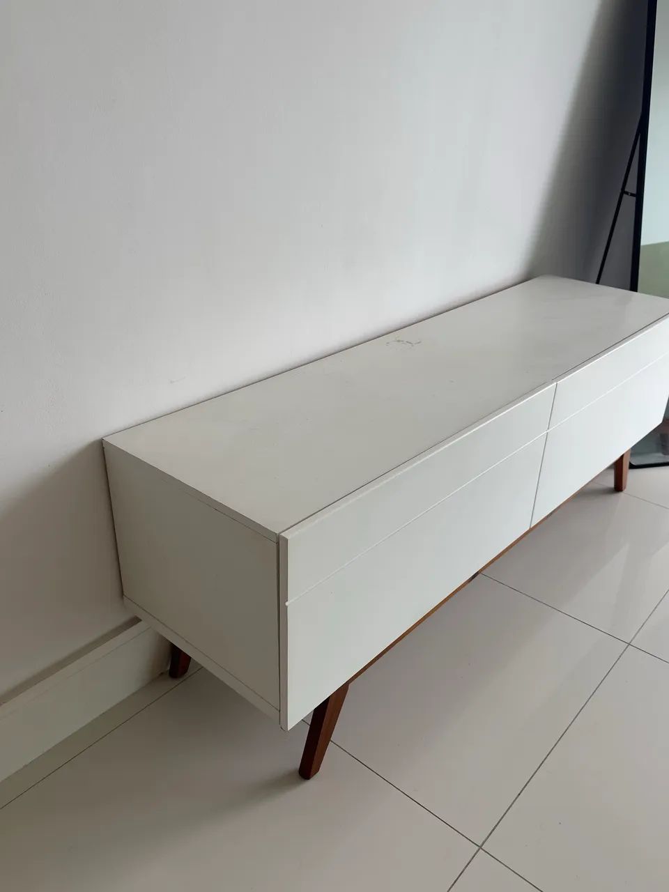 Hack branco de TV sala de estar  - Foto 5